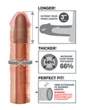 Fantasy X-tensions Mega 3-inch  Extension - Flesh
