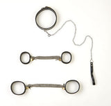 5-Piece Steel Band Bondage Set - Small