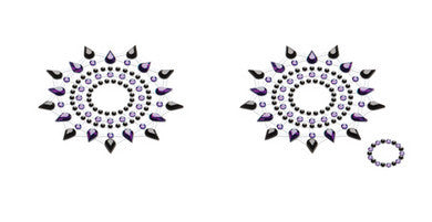 Petits Joujoux Gloria - Black- Purple - Set of 2