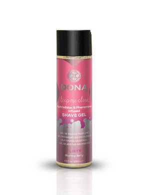 Dona Shave Gel Flirty Aroma -  Blushing Berry - 8.5 Oz.