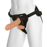 The Realistic 6-Inch Cock With Supreme Harness - White
