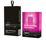 Key Charms Petite Massager - Lace - Raspberry Pink