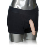 Packer Gear Black Boxer  Brief Harness - Medium-Large