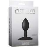 Platinum Premium Silicone - The Minis - Spade Small - Black