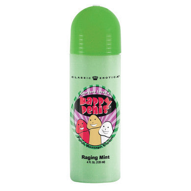 Raging Mint Happy Penis Massage Cream - 4 oz.