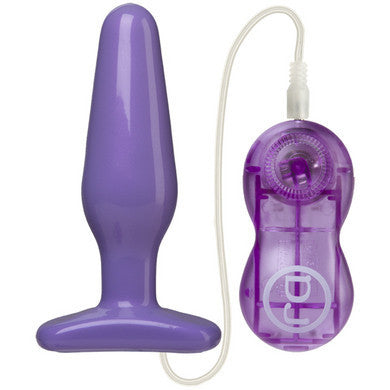 Pretty Ends Vibrating Anal  Plug - Medium - Lavender