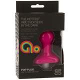Glo Pop Plug Vibrating - Pink
