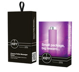Key Charms Petite Massager - Curve - Lavender