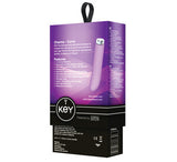 Key Charms Petite Massager - Curve - Lavender