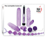 Adam And Eve The Complete Lovers Kit - Purple