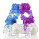 The Tri-O Triple Pleasure Ring 6 Count Display