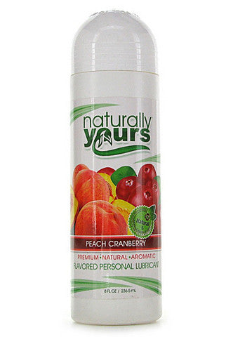Naturally Yours Peach Cranberry - 8 oz.