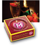Monogamy Small Massage Candle - Intimate - Strawberry And Champagne