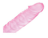 Adam And Eve Pink Jelly Slim Dildo - Pink