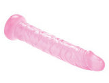 Adam And Eve Pink Jelly Slim Dildo - Pink