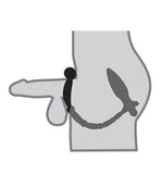 Anal Fantasy Collection Ass-Kicker With Cockring - Black