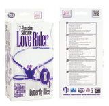 7-Function Silicone Love Rider Butterfly Kiss - Purple