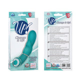 Up Change It Up - 10-Function Silicone Massager - Teal