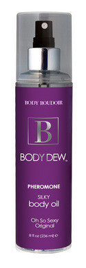 Body Dew Pheromone Silky Body Oil - Oh So Sexy Original - 8 oz.