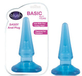Sassy Anal Plug - Blue