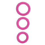 Posh Silicone Love Rings -  Pink