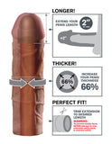 Fantasy X-tensions Mega 2-inch  Extension - Brown