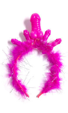 Bachelorette Party Favors  Deluxe Pecker Tiara