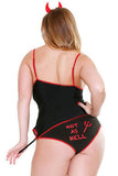 Devilicious Costume - Black  and Red - 3x-4x