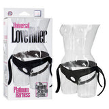 Universal Love Rider Platinum  Harness - Black
