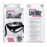 Universal Love Rider Platinum  Harness - Black