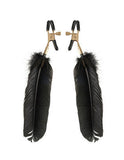 Fetish Fantasy Gold Feather  Nipple Clamps