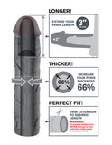 Fantasy X-tensions Mega 3-inch  Extension - Black