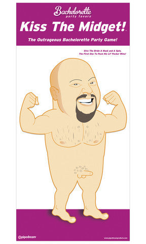 Bachelorettte Party Favors Kiss The Midget