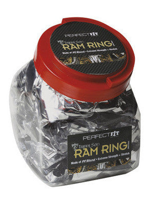 Ram Ring - Black - 50  Count Fishbowl