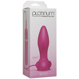 Platinum Premium Silicone -  the Touch Vibrating Plug -  Pink