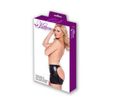 Kissable Kitten Skirt - Black  - Queen Size