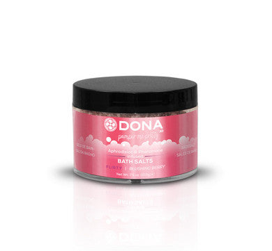 Dona Bath Salt Flirty Aroma  - Blushing Berry - 7.5 Oz.