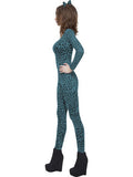 Leopard Print Blue Bodysuit