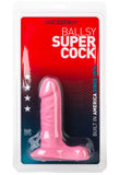 Ballsy Super Cock - Hot Pink 6-inch