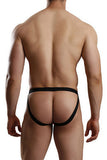 Jock Strap - Hot Pink-black  - Medium-large