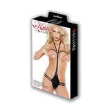 Naughty Kitten Teddy - Black -  One Size