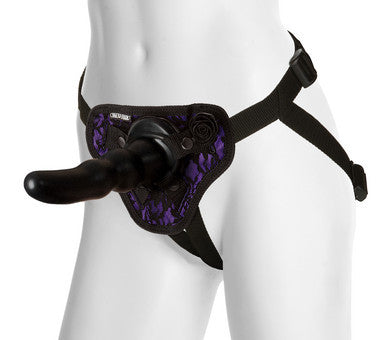 Black Rose Harness Your Desire Vac-U-Lock Set