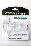 Double Tunnel Plug Medium -  Clear