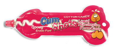 Cum Shots - Liquid Marshmallow  Foam Candy - Cotton Candy