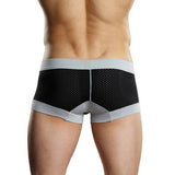 Sport Short Athletic Mesh -  Black and Grey - Small