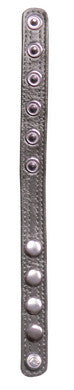 Cocky Boys Leather Code Band  - Grey - Bondage