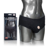 Packer Gear Black Brief  Harness - Large-Extra Large