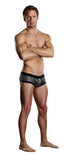 Crinckle Disc Pouch Enhancer  Short - Silver - Medium