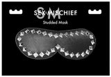 Sex And Mischief Studded Mask - Black