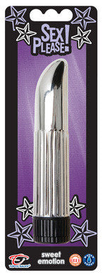 Sex Please Sweet Emotion Vibrator - Silver